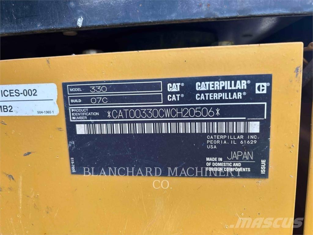 CAT 330 Bageri guseničari