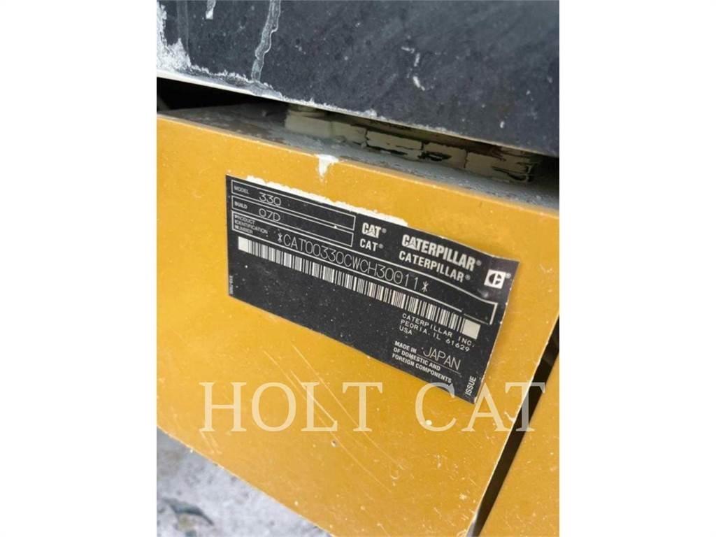 CAT 330 TC Bageri guseničari