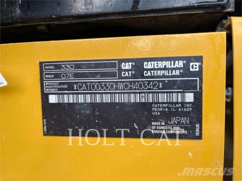 CAT 330 TC Bageri guseničari