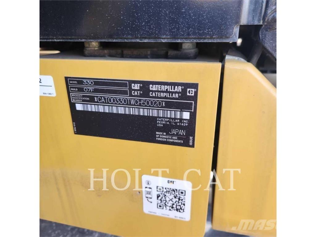 CAT 330 TC Bageri guseničari