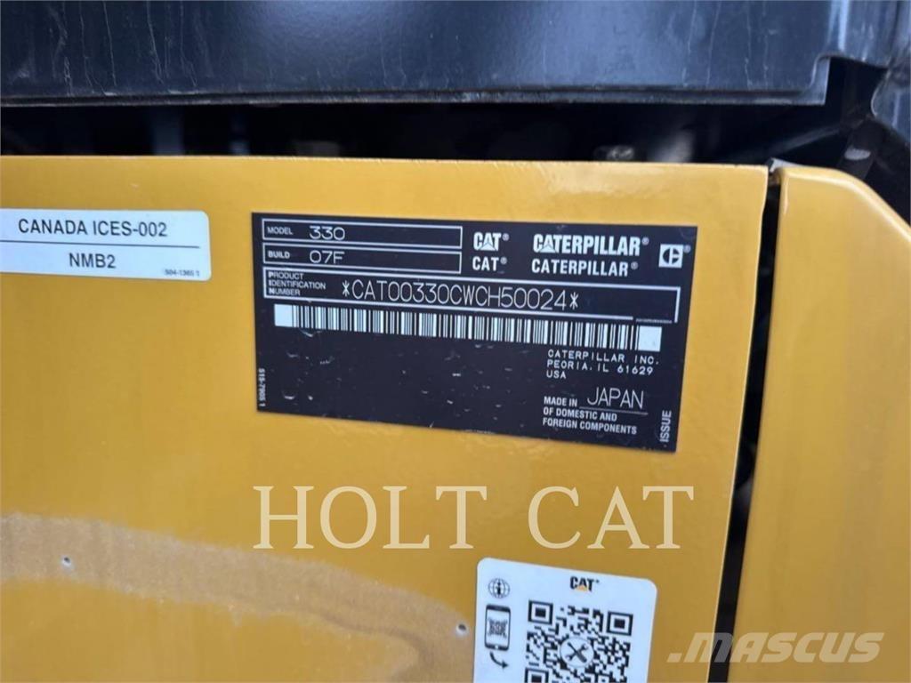 CAT 330 TC Bageri guseničari
