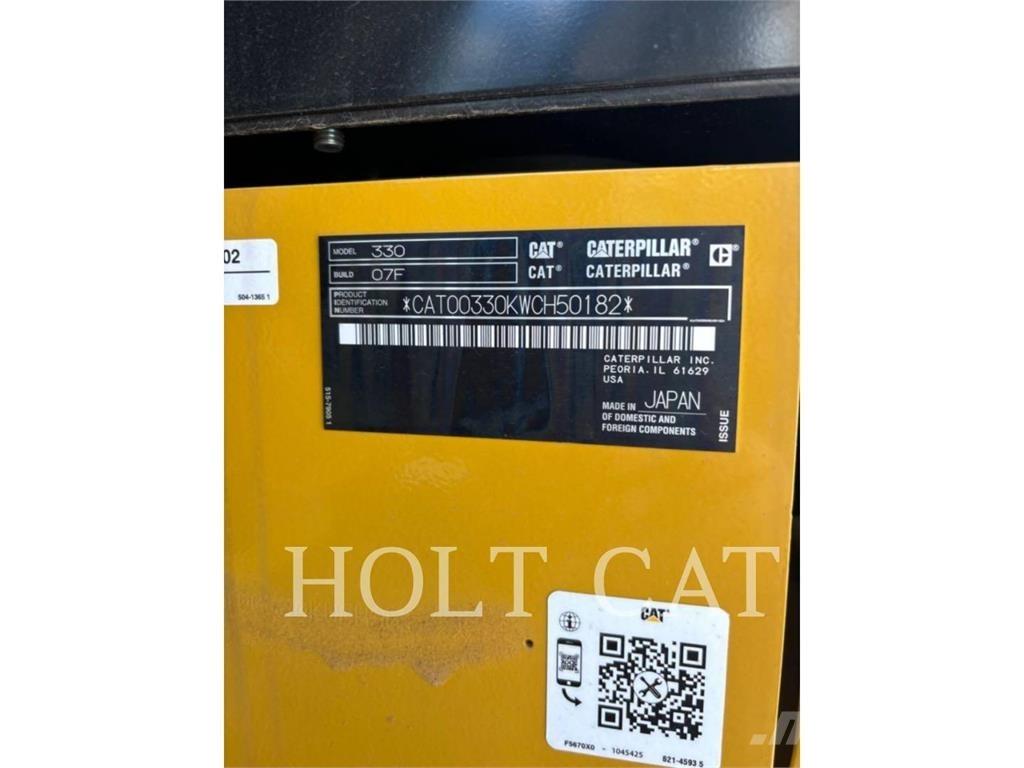 CAT 330 TC Bageri guseničari