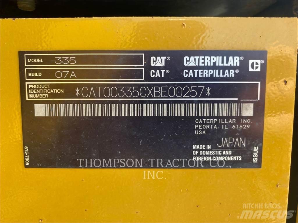CAT 335 Bageri guseničari
