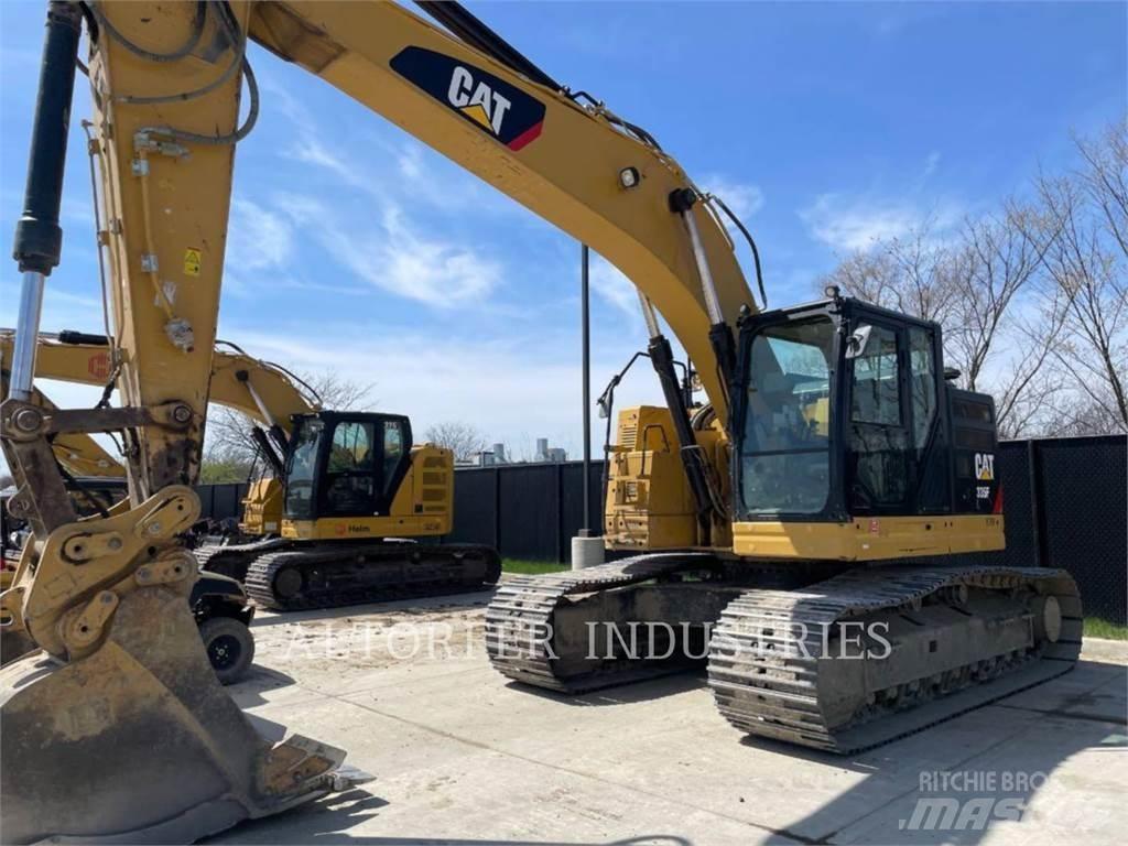 CAT 335F LCR Bageri guseničari