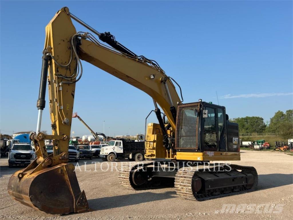CAT 335F LCR Bageri guseničari