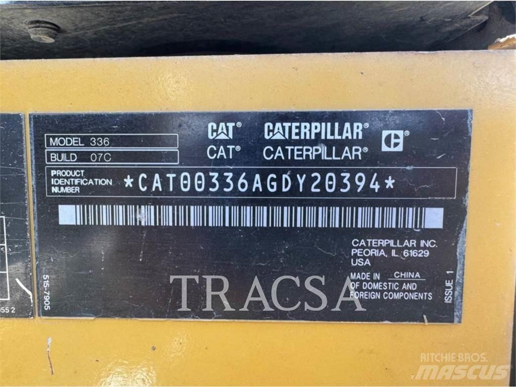 CAT 336 Bageri guseničari
