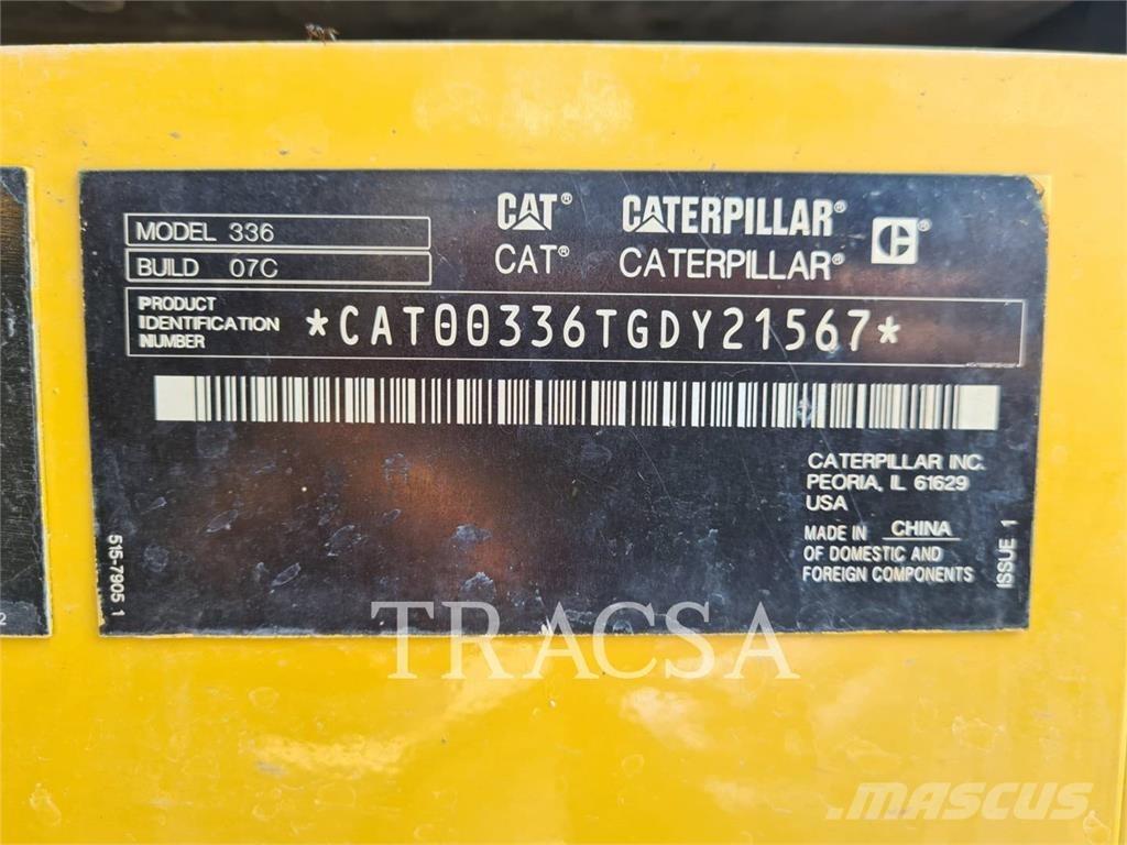 CAT 336 Bageri guseničari