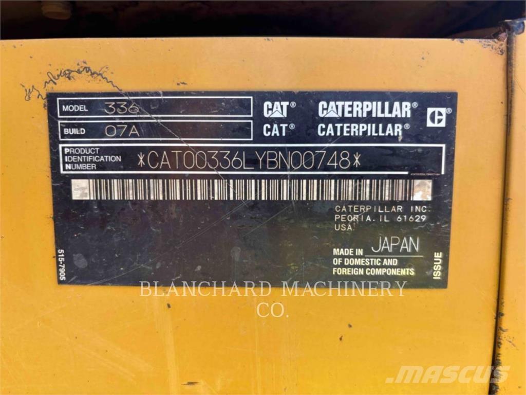 CAT 336 Bageri guseničari