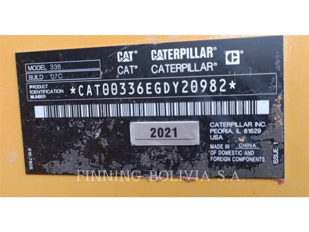 CAT 336-07 Bageri guseničari