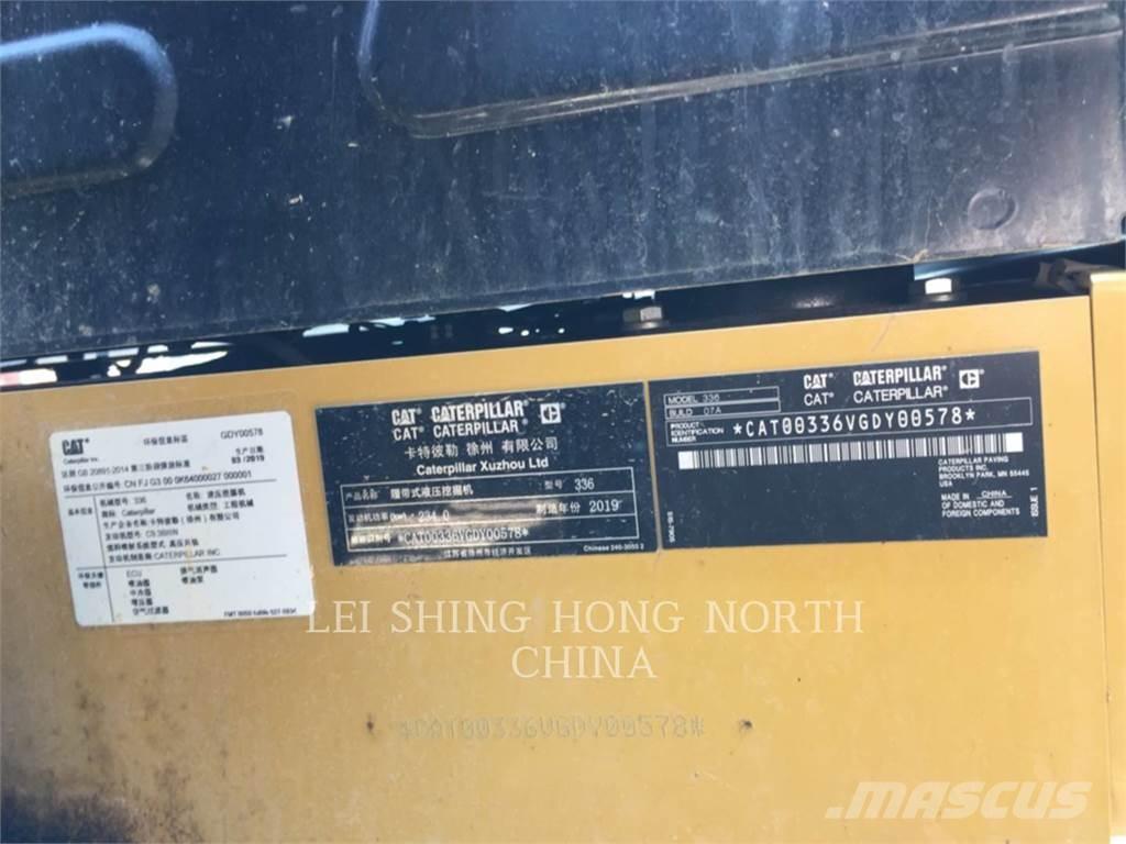 CAT 336-07 Bageri guseničari