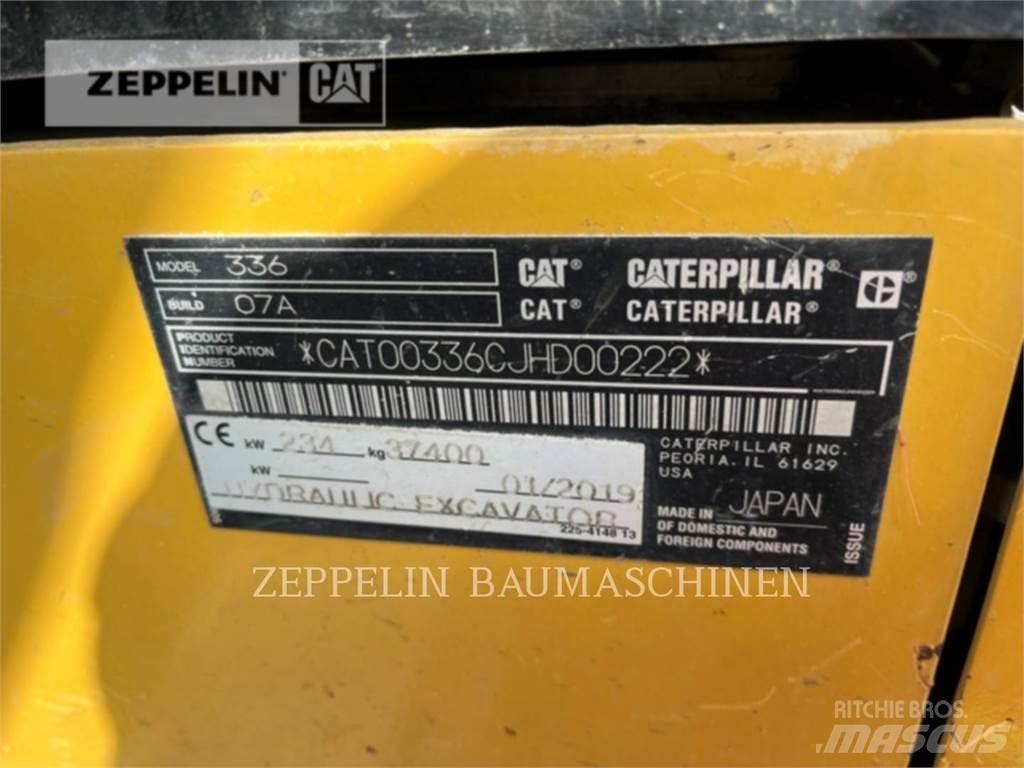 CAT 336-07A Bageri guseničari