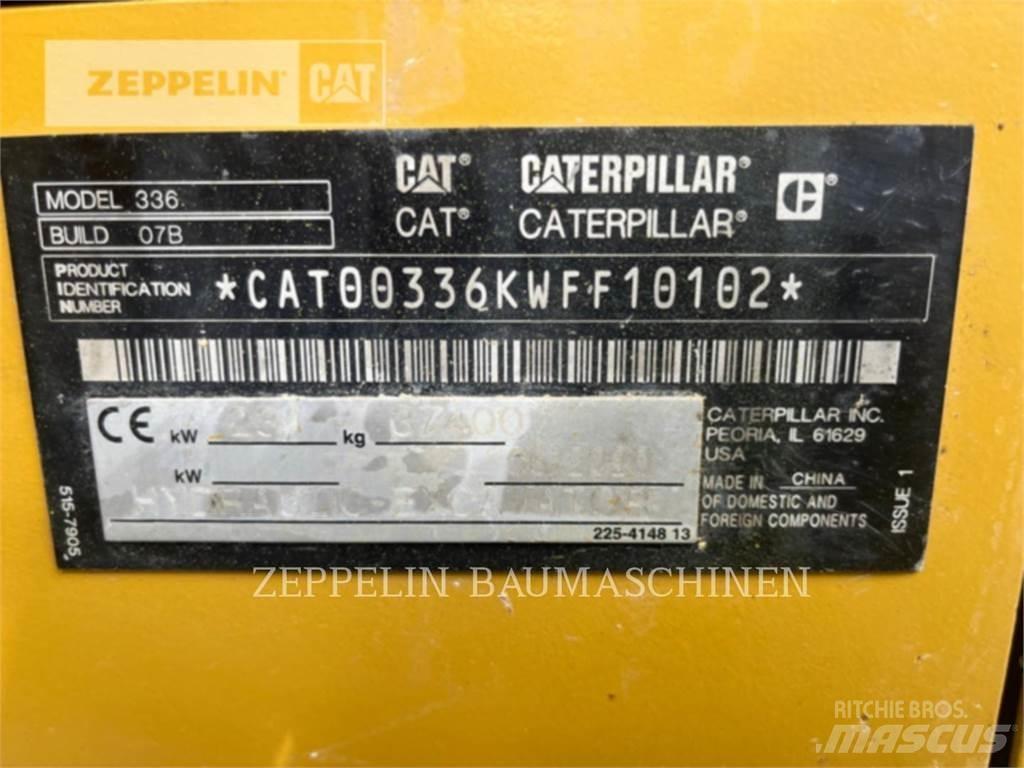 CAT 336-07B Bageri guseničari