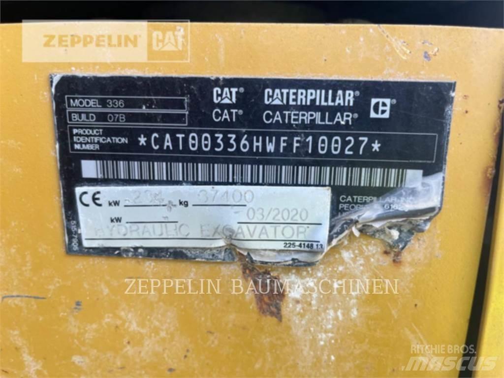 CAT 336-07B Bageri guseničari