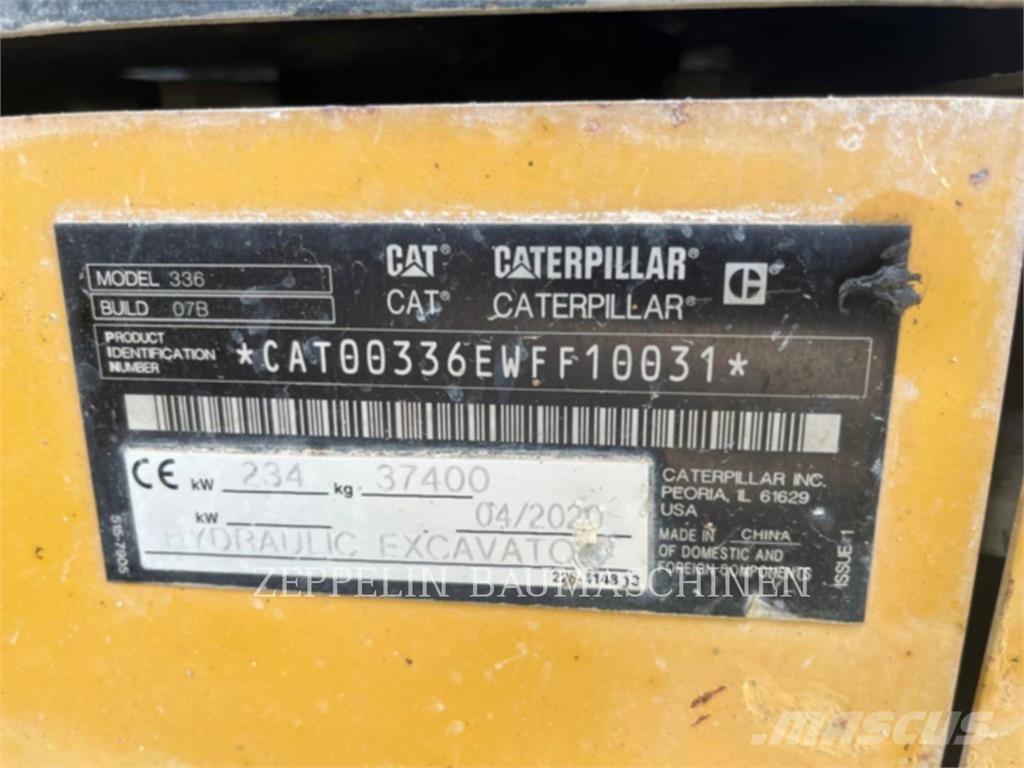 CAT 336-07B Bageri guseničari