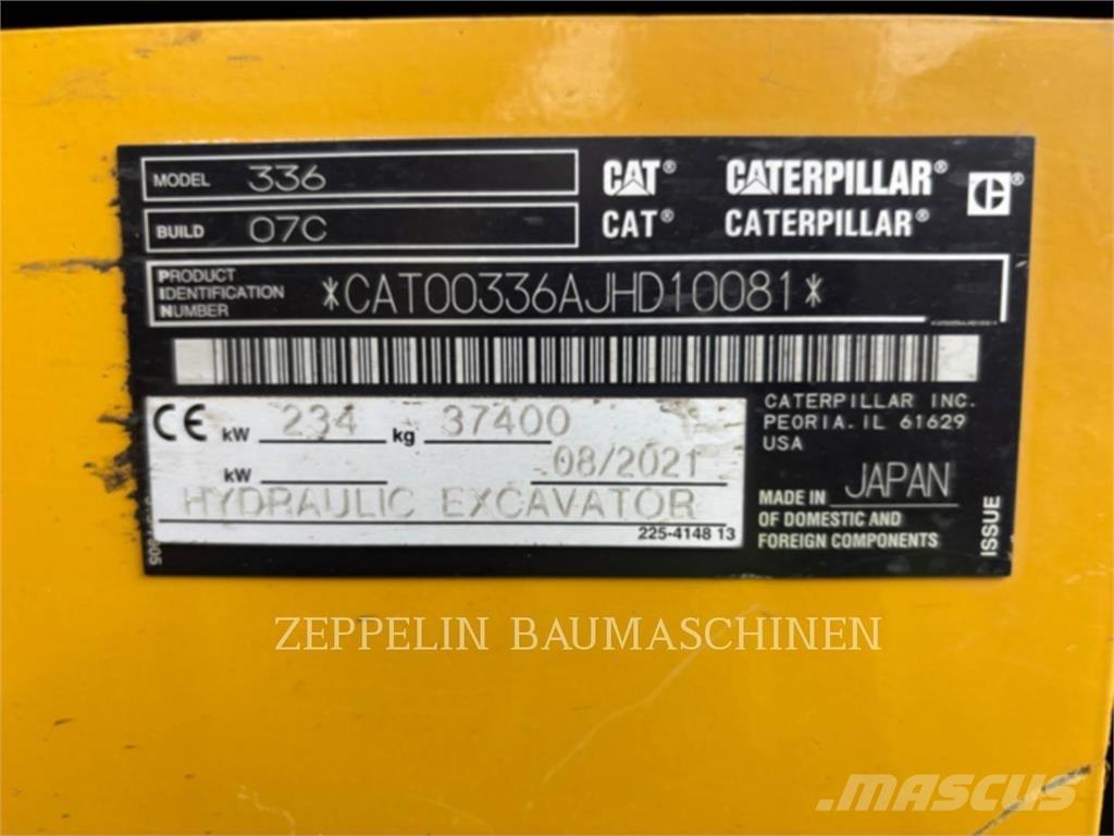 CAT 336-07C Bageri guseničari