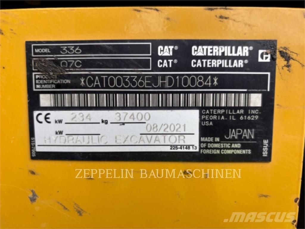 CAT 336-07C Bageri guseničari