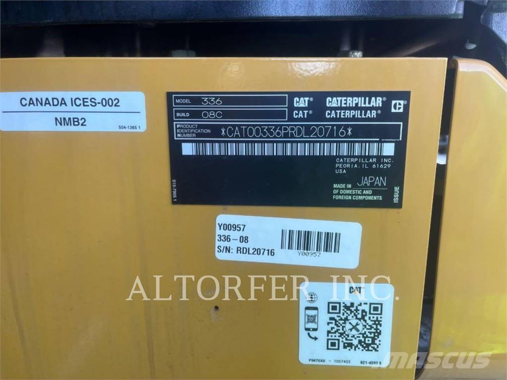 CAT 336-08 Bageri guseničari