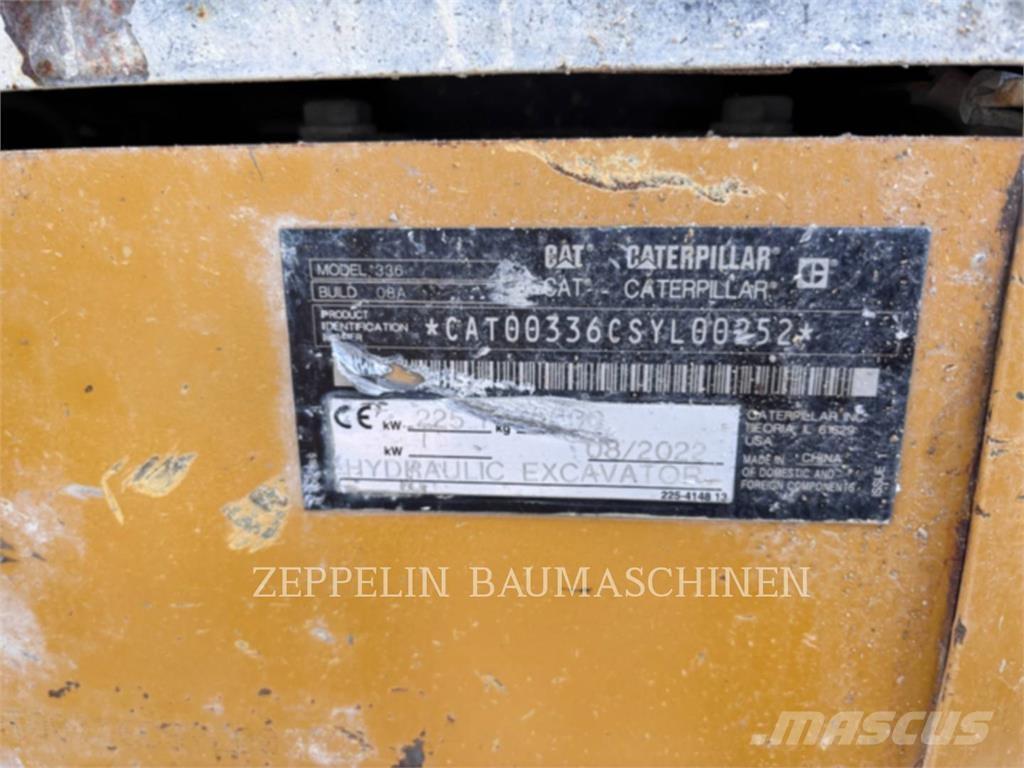 CAT 336-08 Bageri guseničari