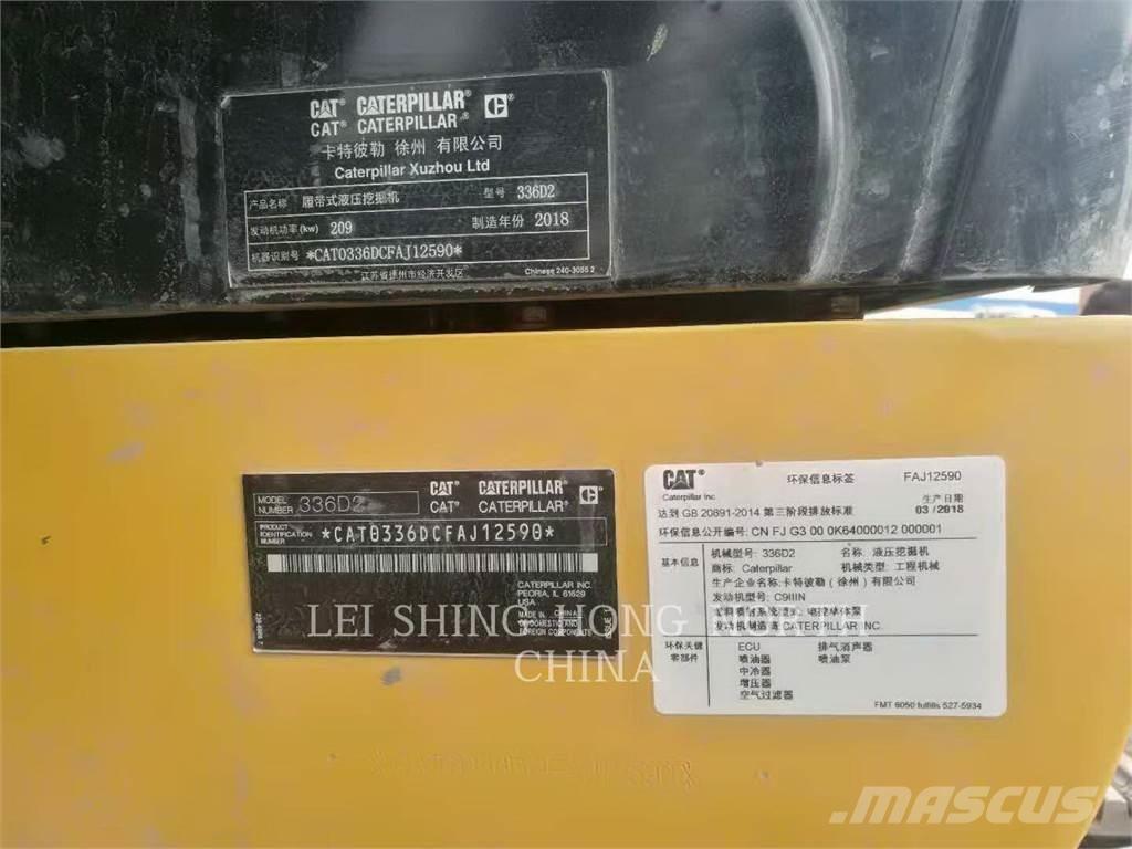 CAT 336D2 Bageri guseničari