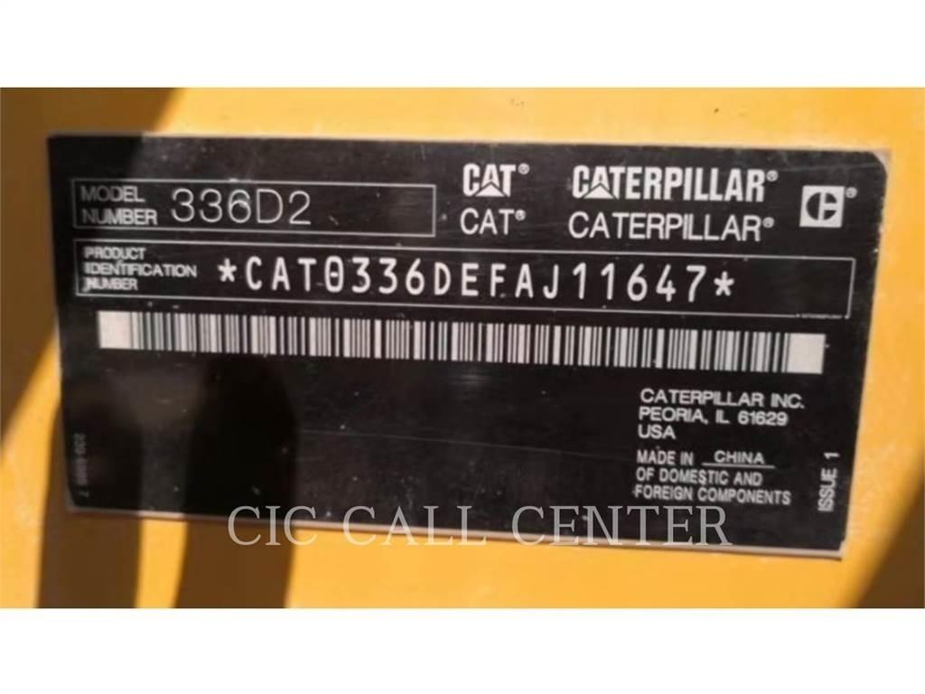 CAT 336D2 Bageri guseničari