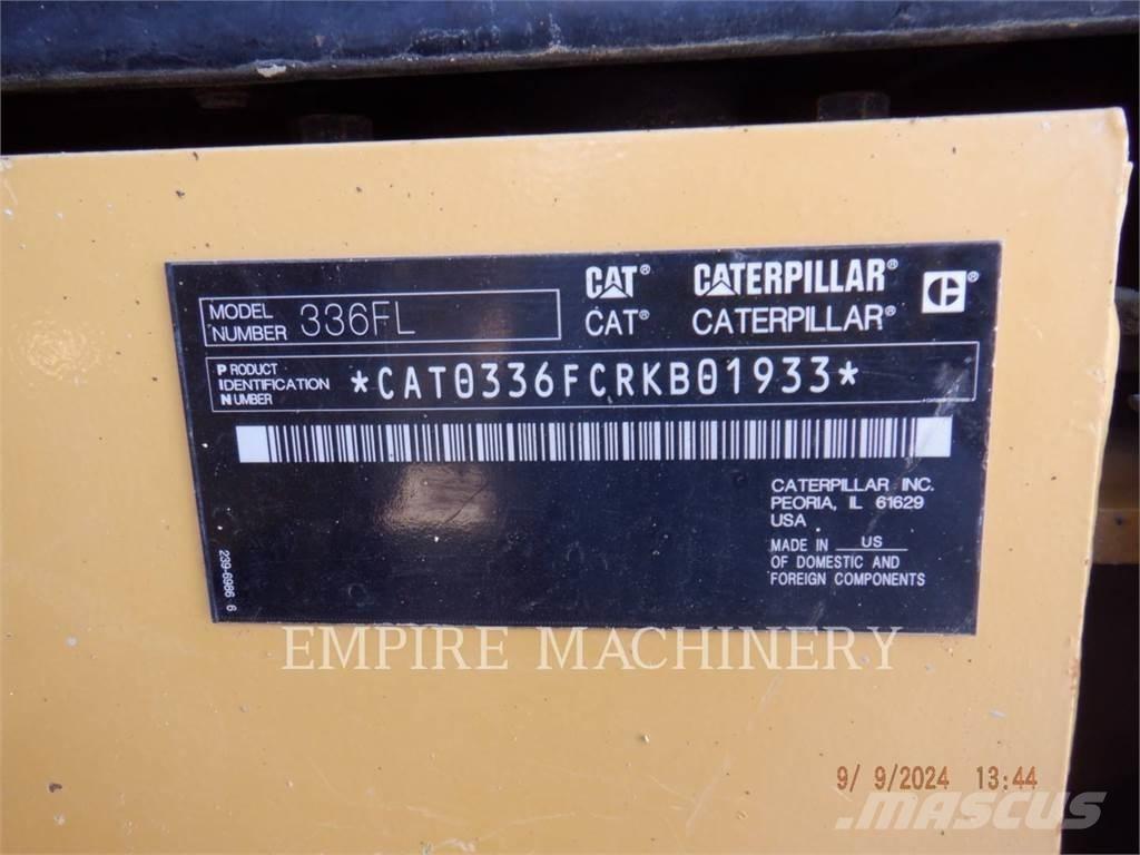 CAT 336FL Bageri guseničari