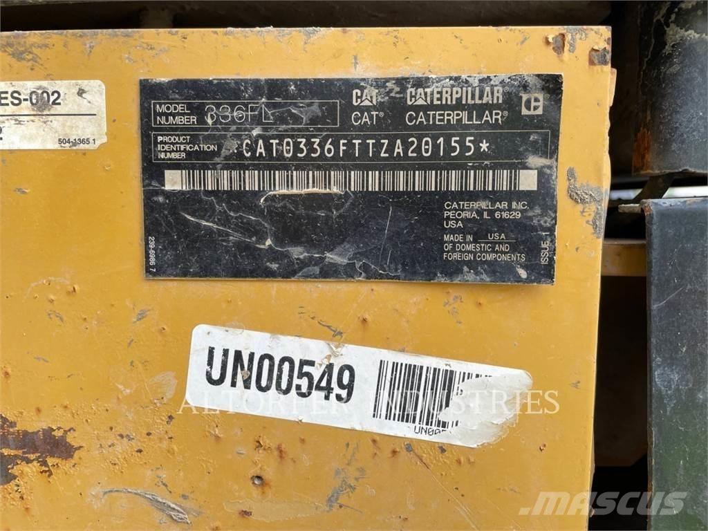 CAT 336FL TH Bageri guseničari