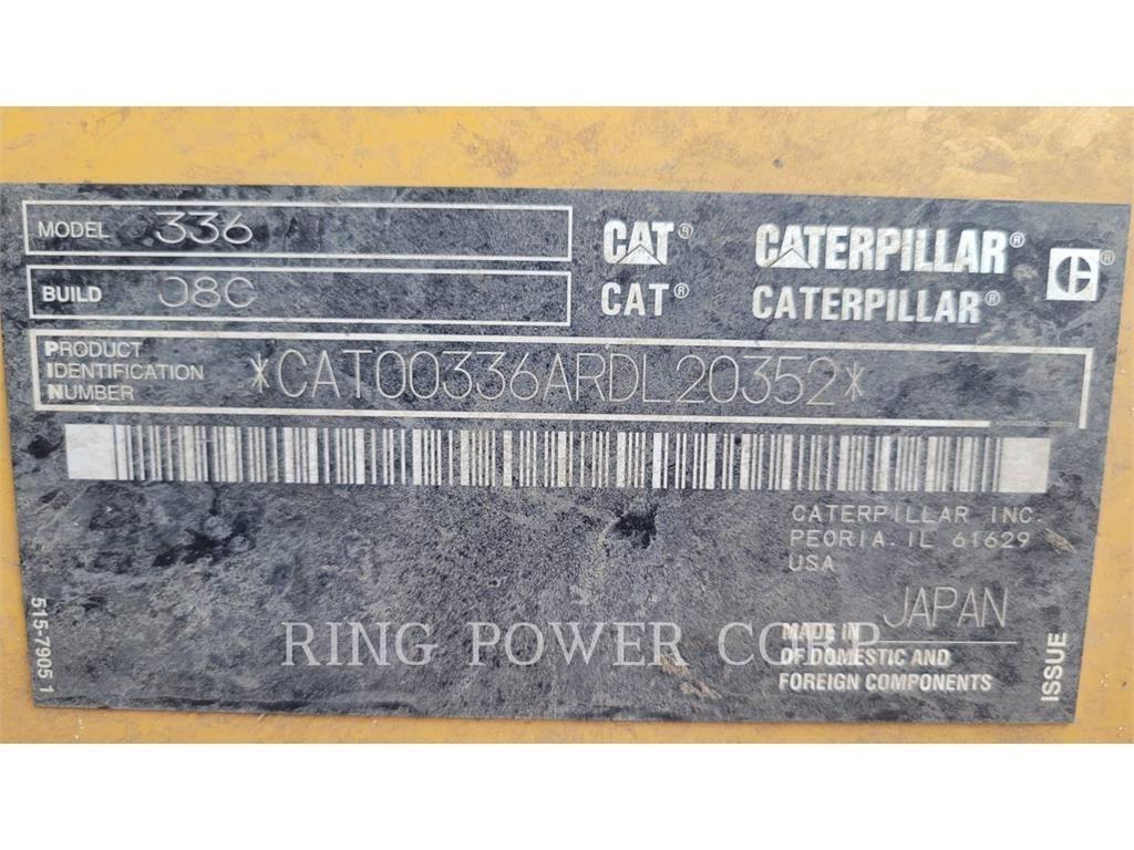 CAT 336HYDTHUM Bageri guseničari