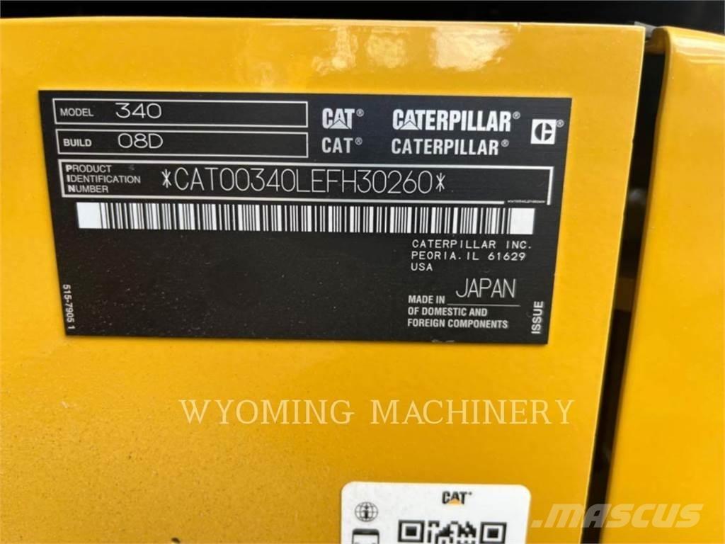 CAT 340 Bageri guseničari
