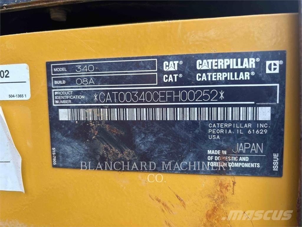 CAT 340 Bageri guseničari