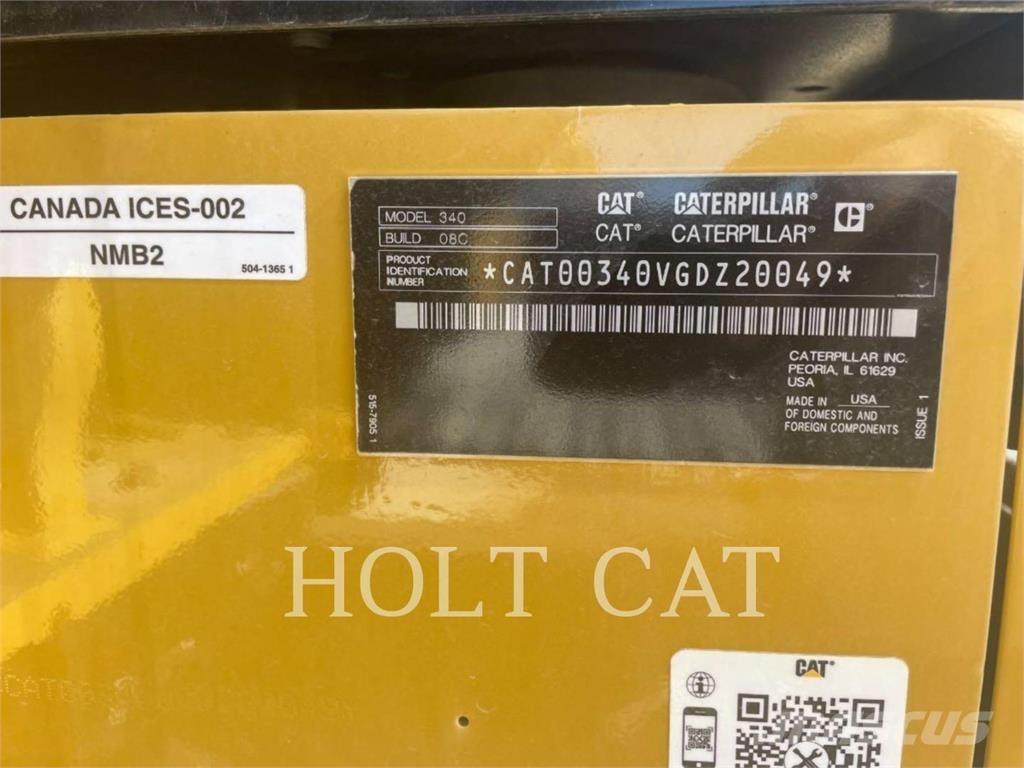 CAT 340 10 TC Bageri guseničari