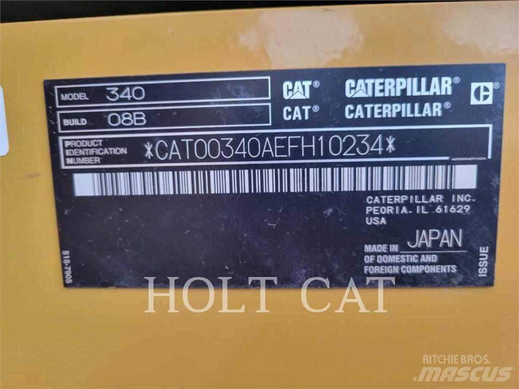 CAT 340 12 TC Bageri guseničari