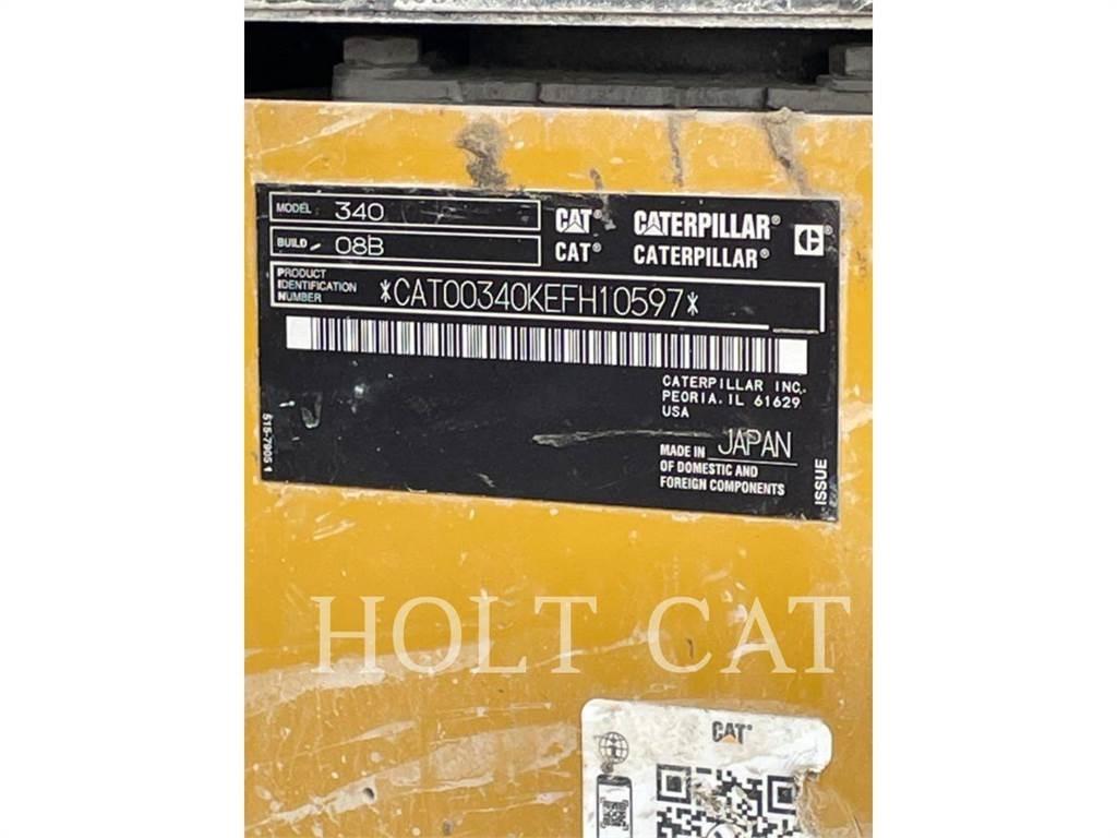 CAT 340 12 TC Bageri guseničari