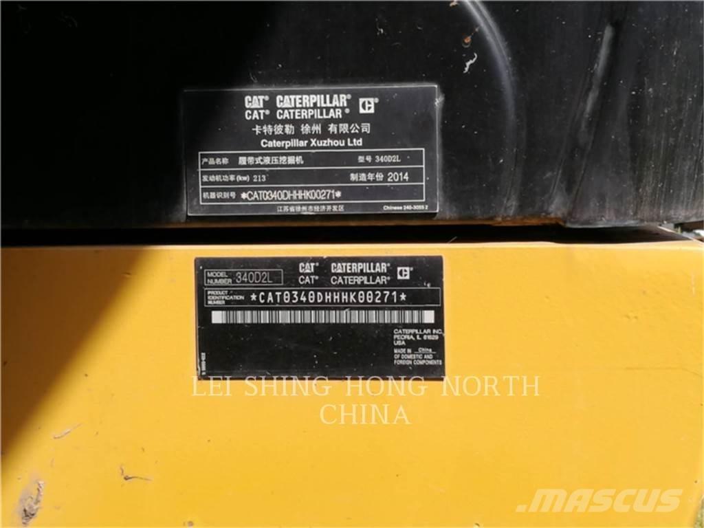 CAT 340D2L Bageri guseničari