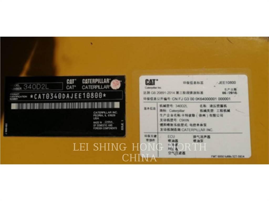 CAT 340D2L Bageri guseničari
