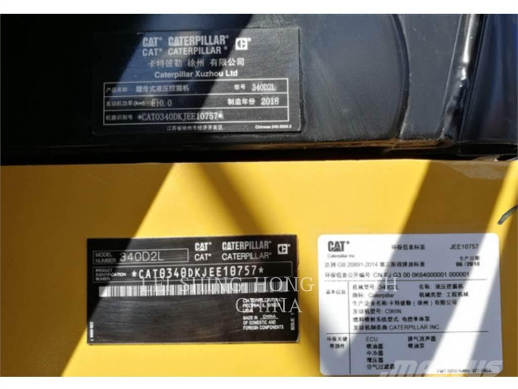 CAT 340D2L Bageri guseničari