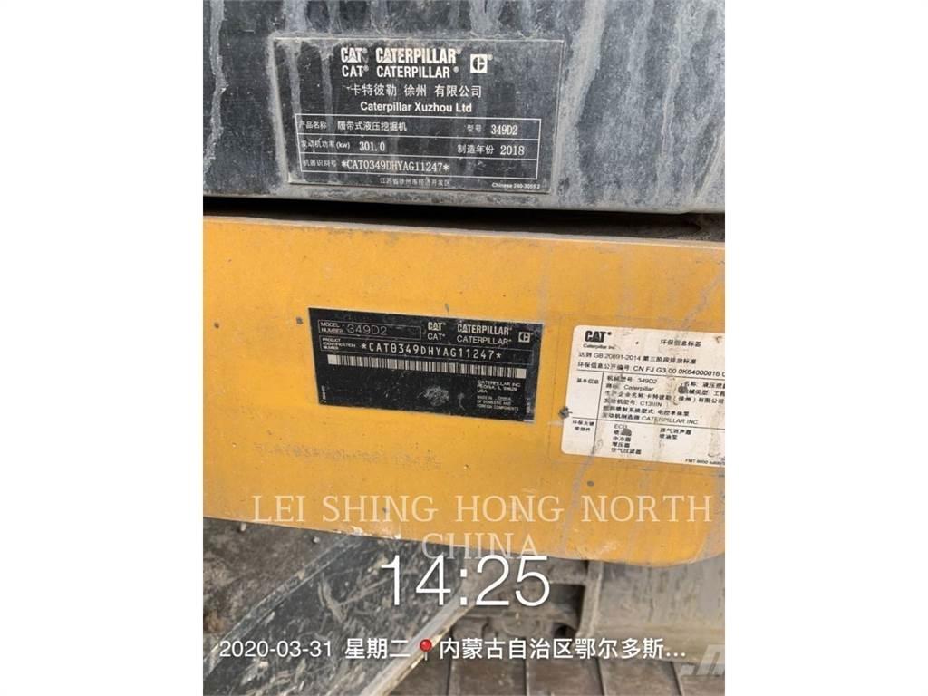 CAT 349D2 Bageri guseničari