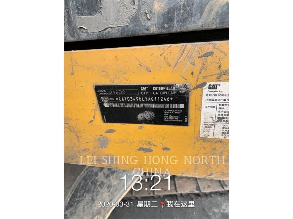 CAT 349D2 Bageri guseničari