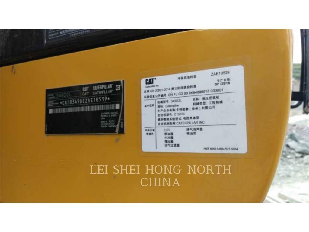 CAT 349D2L Bageri guseničari