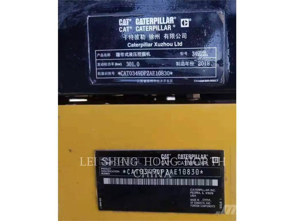 CAT 349D2L Bageri guseničari