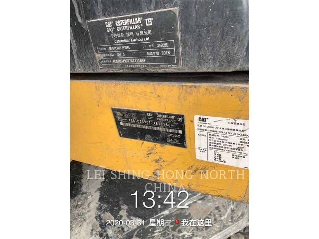 CAT 349D2L Bageri guseničari
