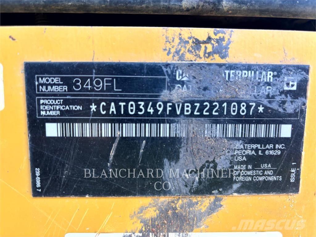 CAT 349F Bageri guseničari