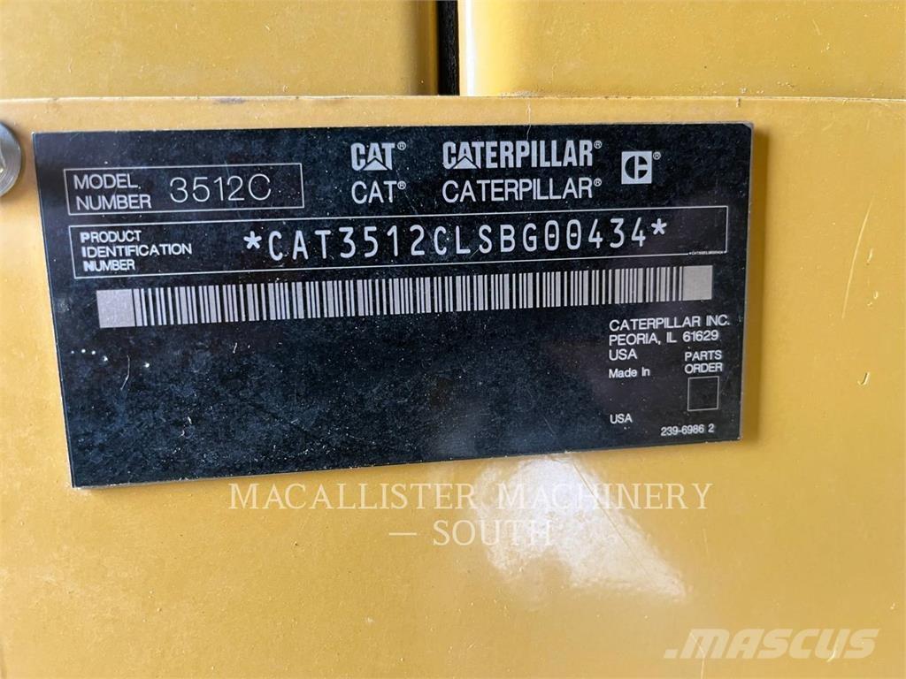 CAT 3512C Dizel generatori