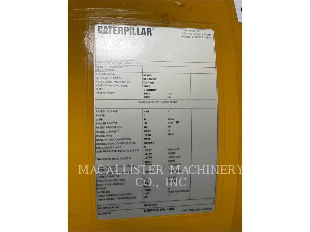 CAT 3516C Dizel generatori
