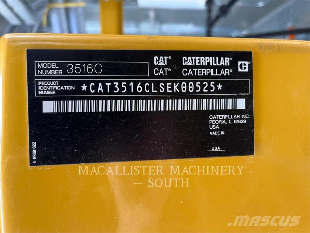 CAT 3516C-HD Dizel generatori