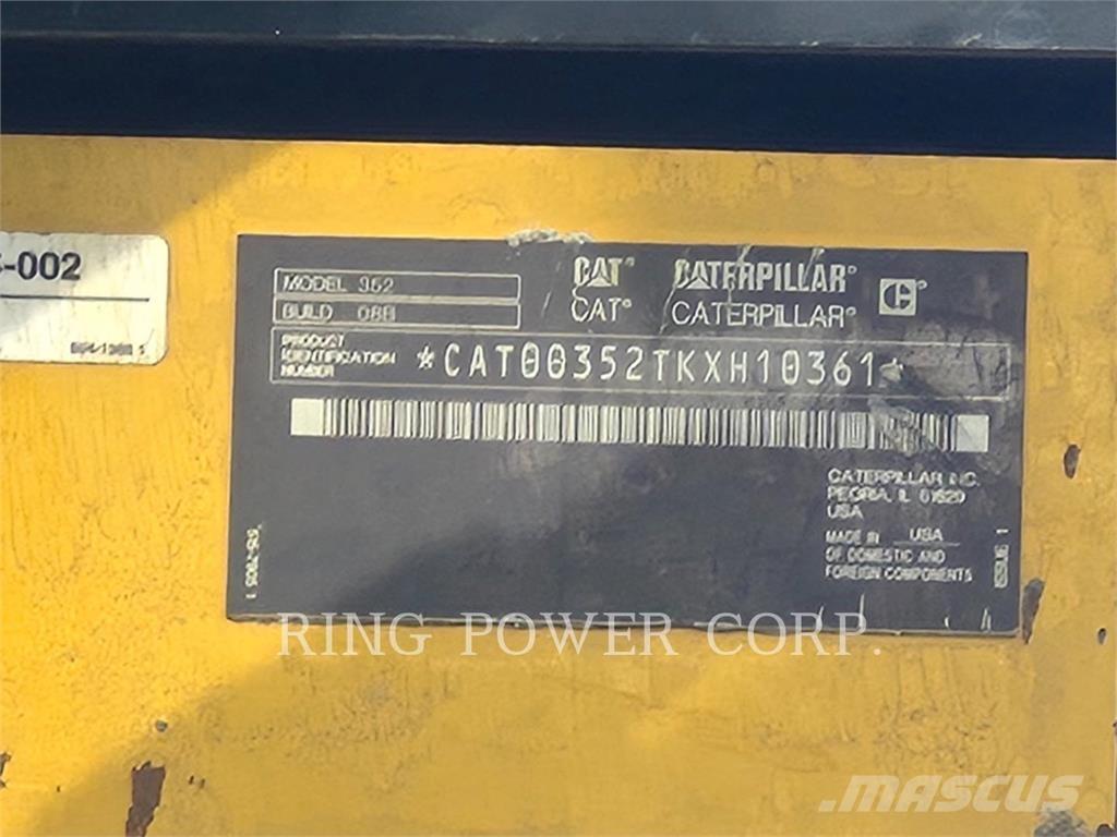 CAT 352-08 Bageri guseničari