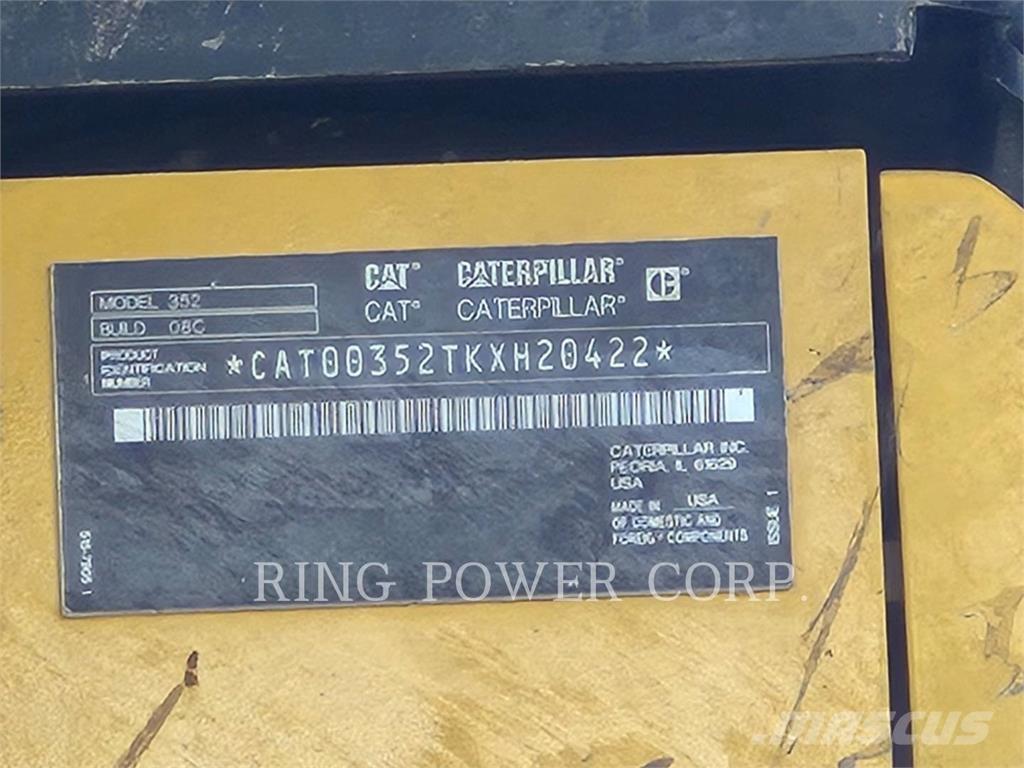 CAT 352-08 Bageri guseničari