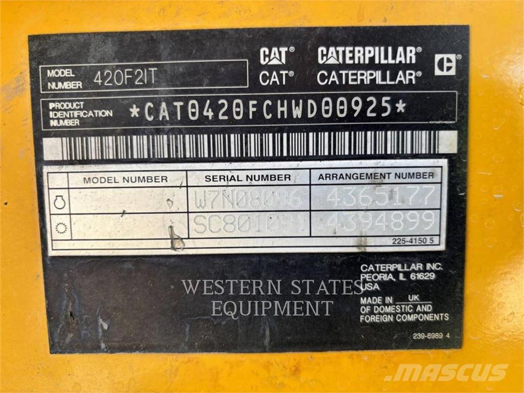 CAT 420F2 Rovokopači