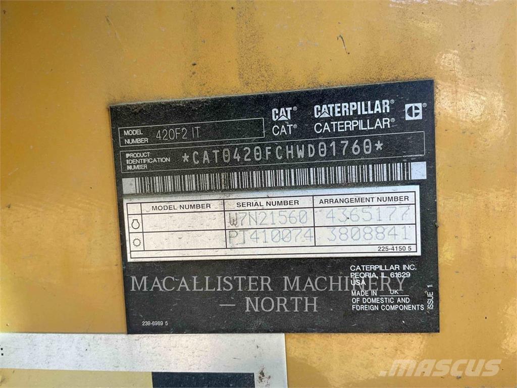 CAT 420F2IT APRQ Rovokopači