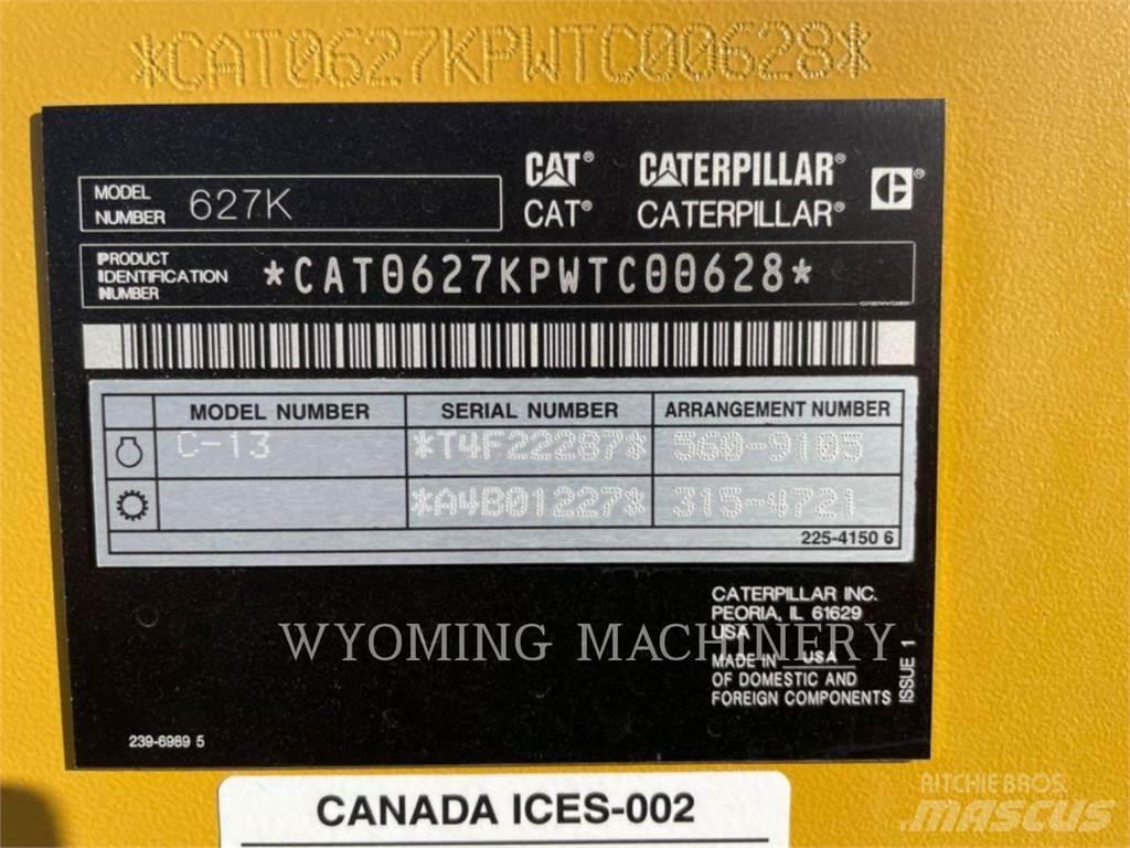 CAT 627K Polovni strugači