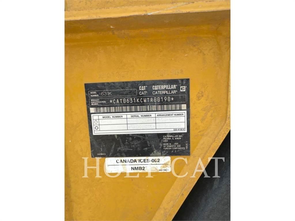CAT 631K Polovni strugači